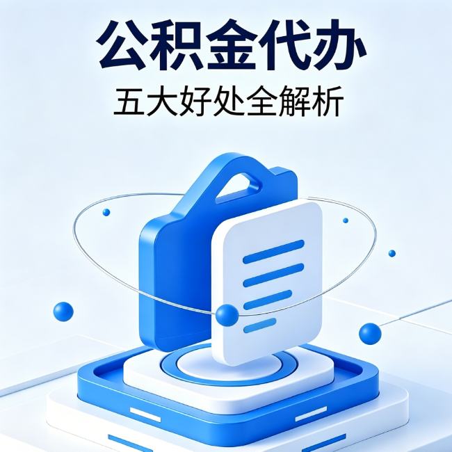 绥化公积金代办到底值不值？这5大好处让你少走弯路